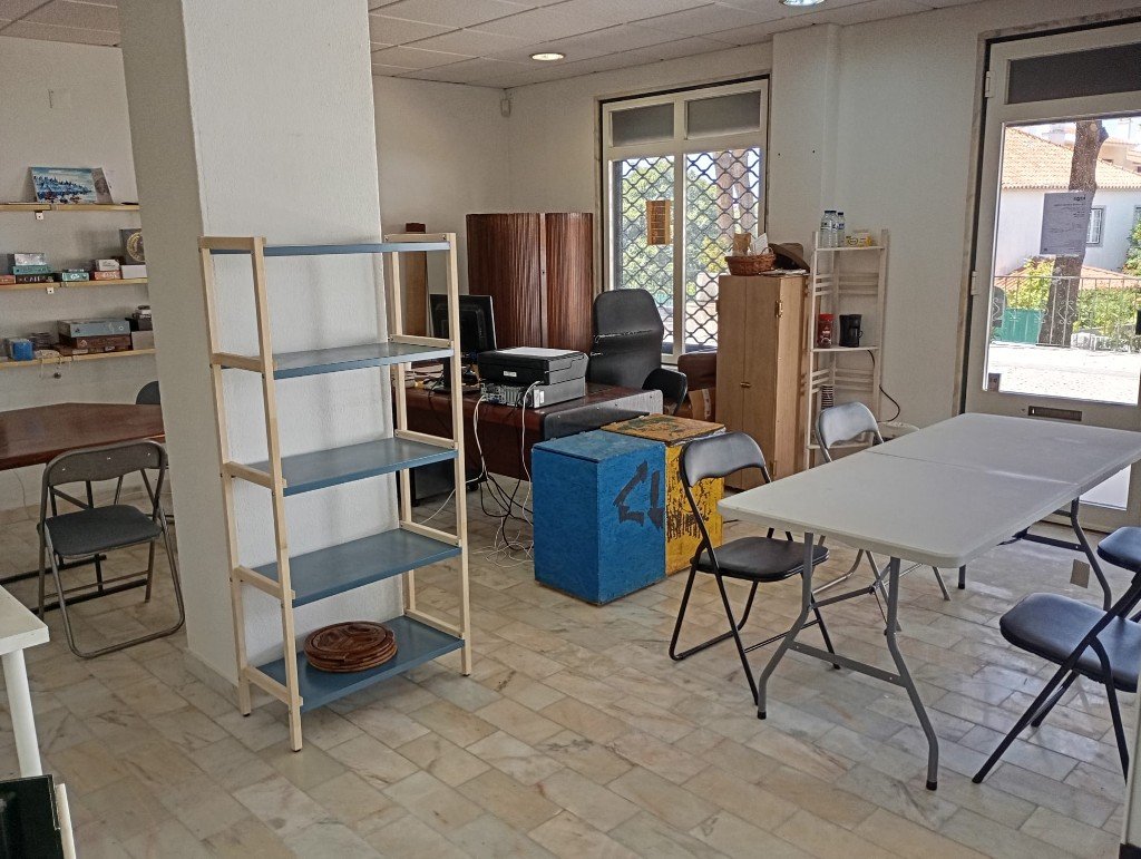 Vista geral do interior do Cowork iogo